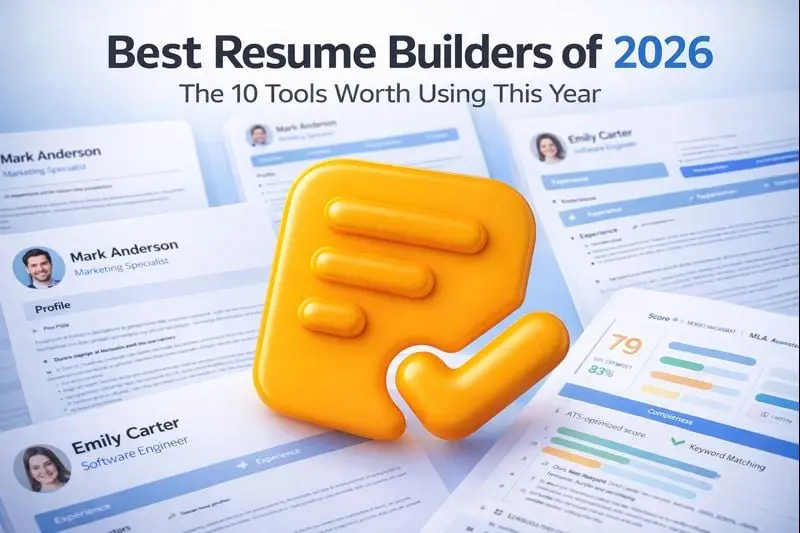 Best Resume Builders of 2026 - The 10 Tools Worth Using This Year